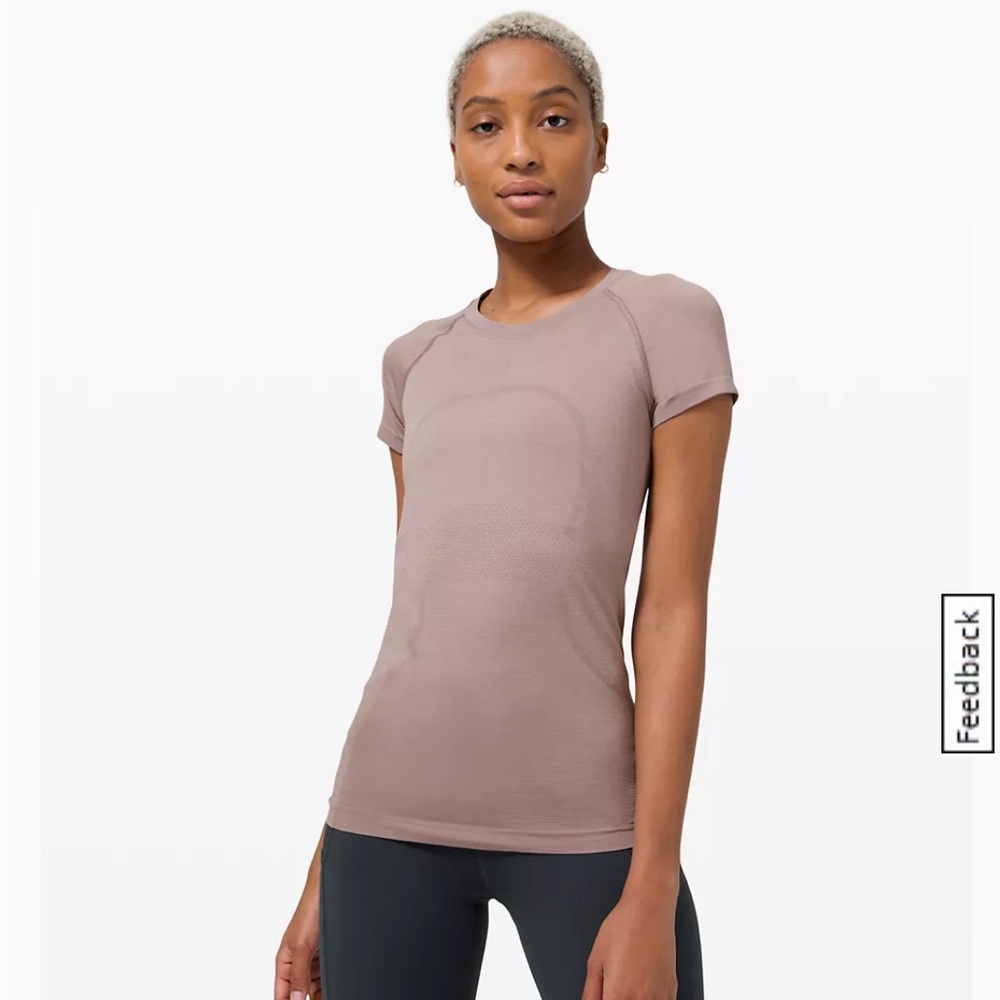 Like new Lululemon Swiftly Short sleeve in Violet Verbena